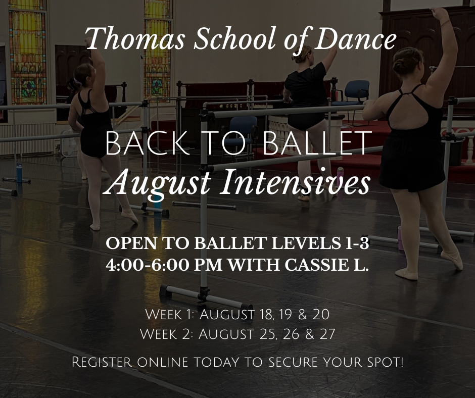 Back to Ballet Levels 1-3
