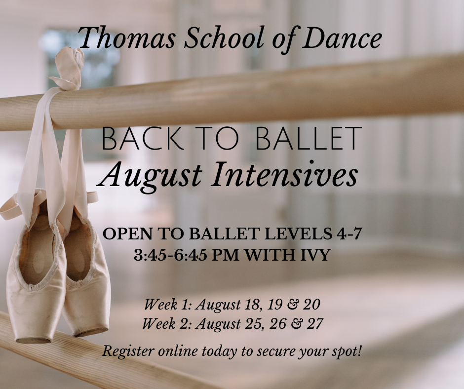 Back to Ballet Levels 4-7
